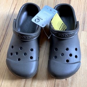 NWT crocs RX clogs men’s 4-5/ women’s 6-7 brown
